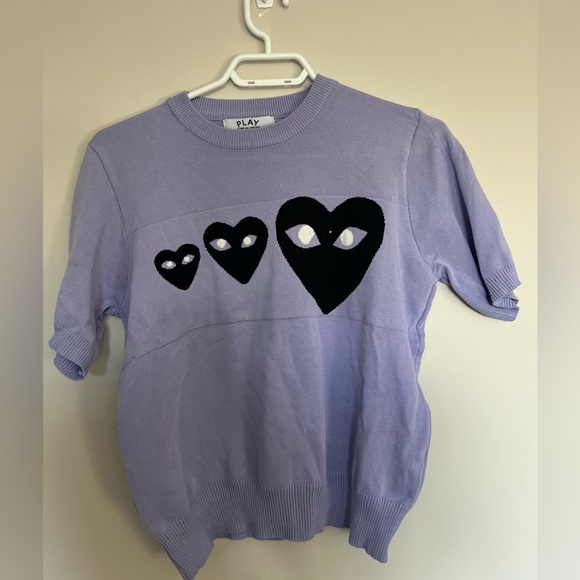comes fed garçons short sleeve knit - Picture 1 of 4